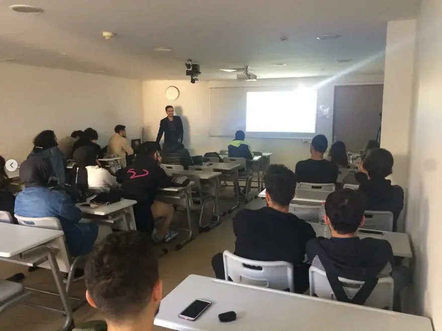 Met with Cyber Security Students at Istanbul Commerce University