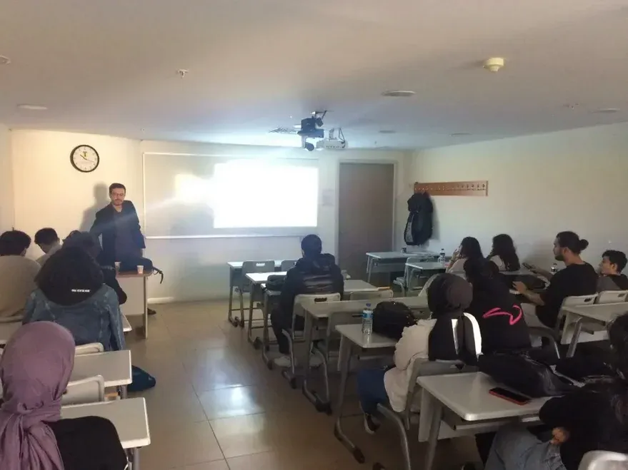 Met with Cyber Security Students at Istanbul Commerce University